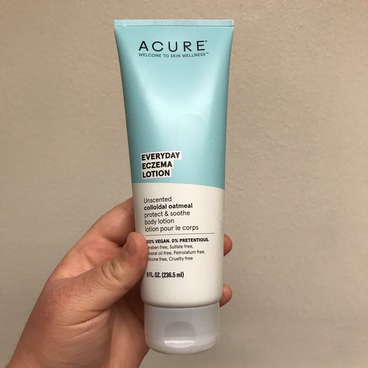 photo of Acure Everyday Eczema Lotion shared by @natalierichardson on  11 Feb 2020 - review