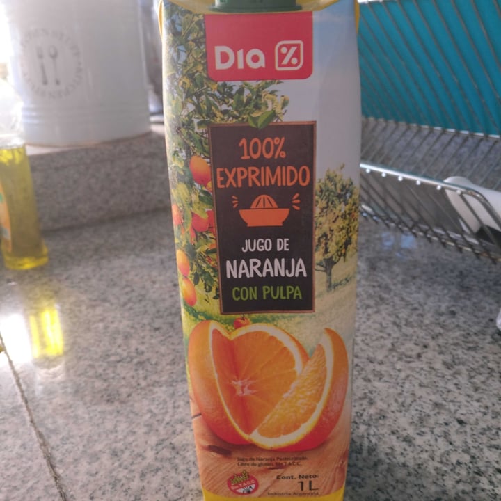 photo of Dia% Jugo de Naranja 100% Exprimido shared by @eugeilu on  18 Oct 2020 - review