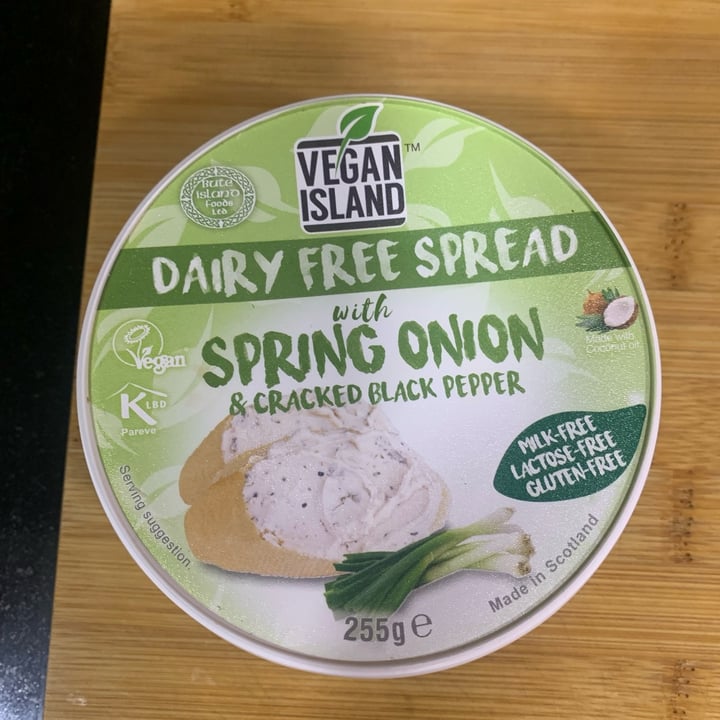 photo of Vegan Island Spring Onion spread shared by @pebrotetihera on  22 Feb 2022 - review