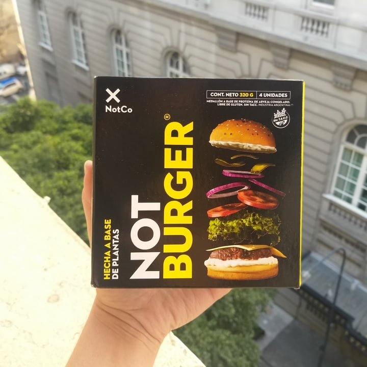 photo of NotCo Not Burger shared by @lauraluizaos on  26 Jul 2021 - review
