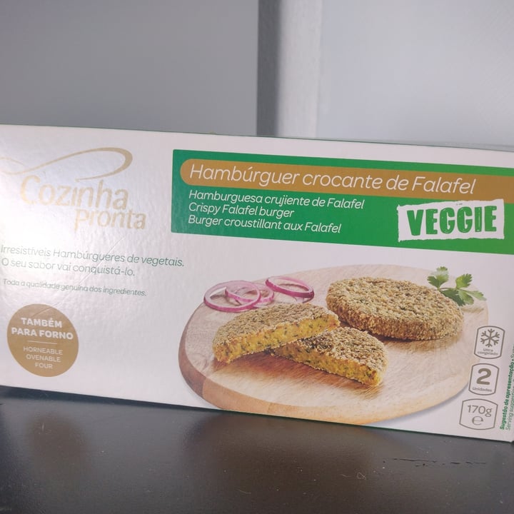 review photo of Hambúrguer Crocante De Falafel Hambúrguer crocante de Falafel shared by @majomatos on 06 Nov 2022 - review