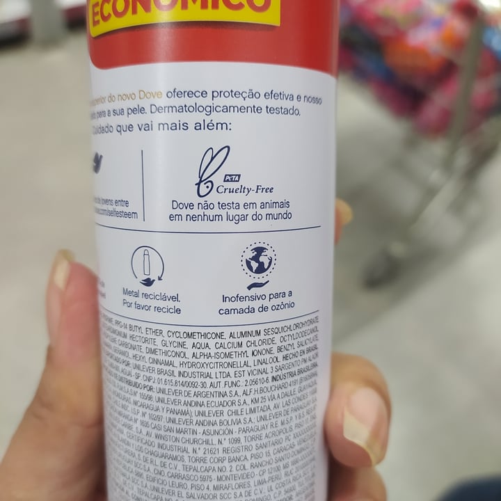 photo of Dove Desodorante shared by @adilavasconcelo on  21 Apr 2022 - review