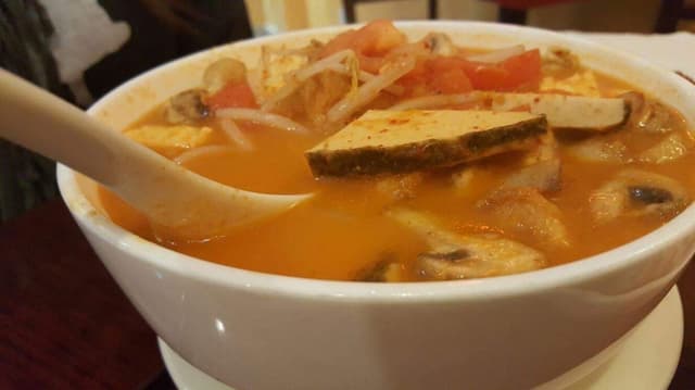 Foto do prato “Mushroom soup”