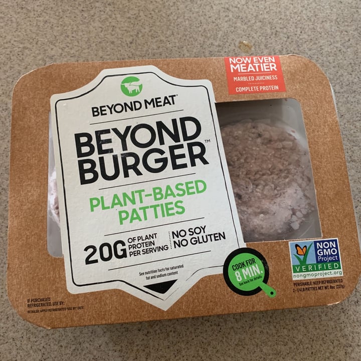 review photo of Beyond Meat Beyond Burger Plant-Based Patties shared by @lnovack on 30 Jun 2020 - review