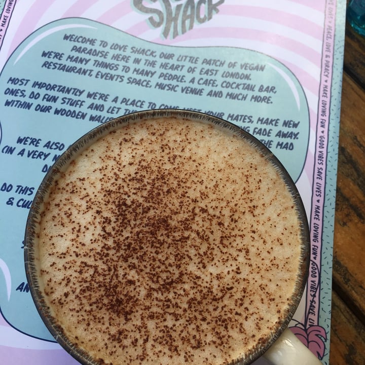 photo of Love Shack oat cappuccino shared by @valedv on  24 Jul 2022 - review