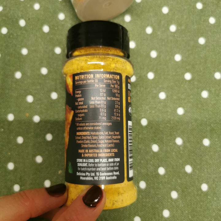 review photo of Deliciou Original Bacon Seasoning shared by @racheleveg on 05 Apr 2022 - review