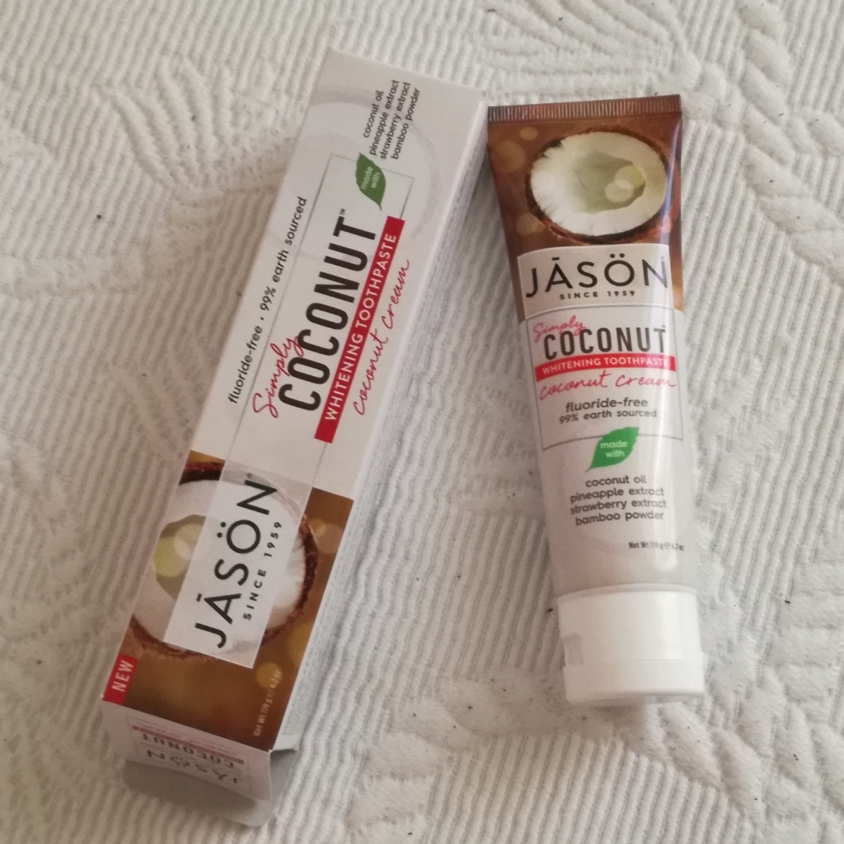 Jāsön Simply coconut whitening toothpaste Reviews abillion