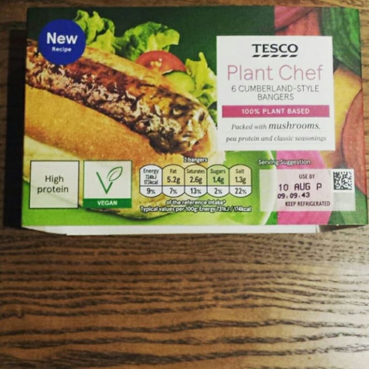 review photo of Tesco 6 Cumberland-Style Bangers shared by @samanthaberries on 05 Jan 2021 - review