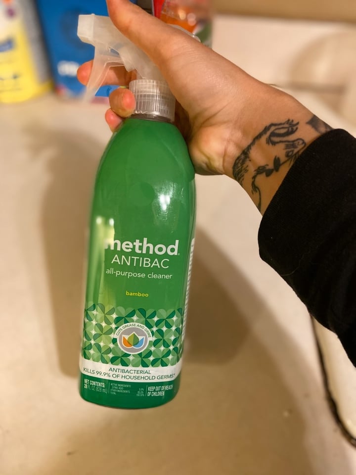 photo of method Multipurpose Cleaner shared by @paogav on  26 Apr 2020 - review