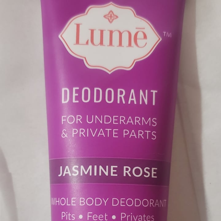 photo of Lume Jasmine Rose Deodorant Lotion shared by @cchipley on  29 Jun 2021 - review