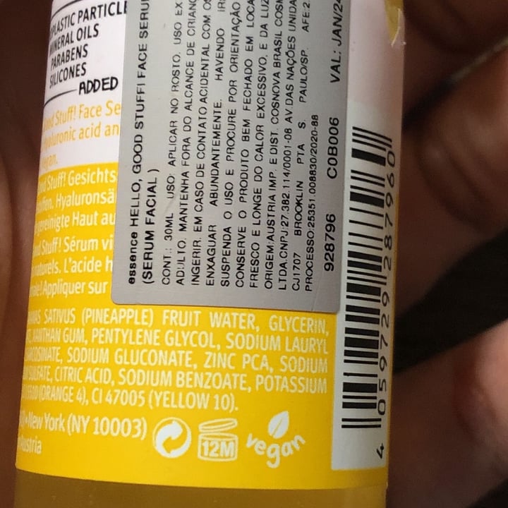 review photo of Essence Hello Good Stuff Face Serum Pineapple Extract shared by @lyra-belacque on 11 May 2022 - review