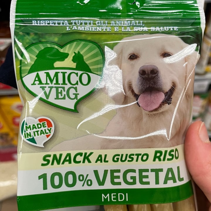photo of Amicoveg Snack Al Gusto Riso Medi shared by @francescarossi on  31 Dec 2021 - review