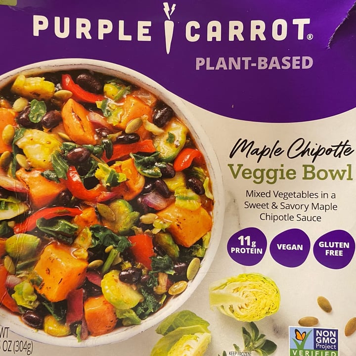 photo of Purple Carrot Maple Chipotle Veggie Bowl shared by @vegangma on  21 Aug 2022 - review