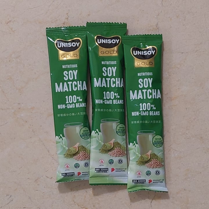 photo of Unisoy UNISOY GOLD Nutritious Soy Matcha shared by @greenscreen on  14 Aug 2022 - review