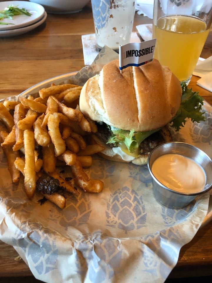 review photo of 30Hop Iowa River Landing Vegan Burger shared by @meghanmc on 21 Dec 2019 - review