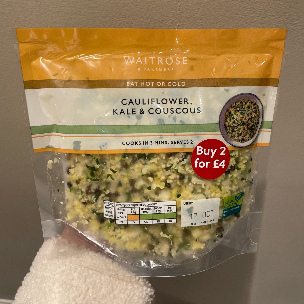 Waitrose Cauliflower, Kale & Couscous Reviews abillion