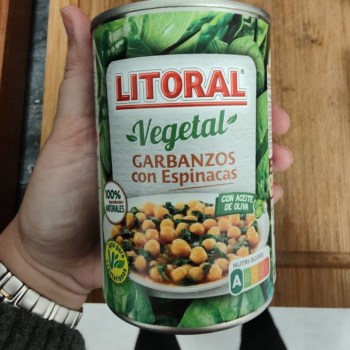 photo of Litoral Garbanzos Con Espinacas shared by @4abunnieslola on  14 Mar 2022 - review