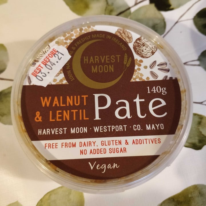 photo of Harvest Moon Walnut & Lentil Pate shared by @amucallinz on  24 Mar 2021 - review