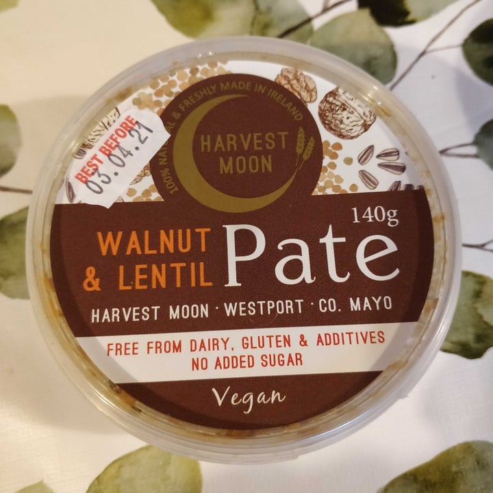 review photo of Harvest Moon Walnut & Lentil Pate shared by @amucallinz on 24 Mar 2021 - review