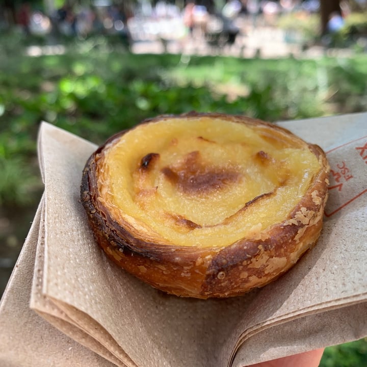 photo of Vegan Nata Portugal Pastel de Nata vegan shared by @vegancheflisbon on  05 Nov 2022 - review
