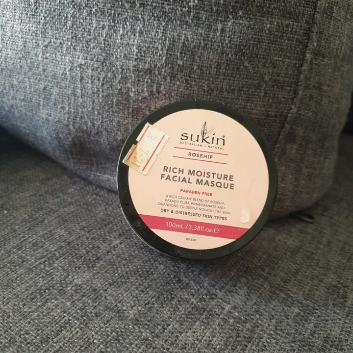 photo of Sukin Rich Moisture Facial Mask shared by @joannachen on  17 Jun 2021 - review