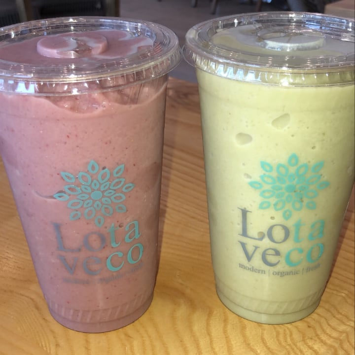 review photo of Lota Veco Berry And Matcha pineapple Smoothie shared by @softsofi on 14 Sep 2021 - review