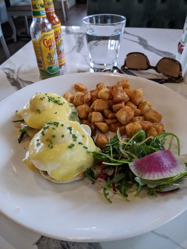 review photo of Evviva Breakfast and Lunch Vegan Benedict shared by @reubensandwich on 05 Feb 2020 - review