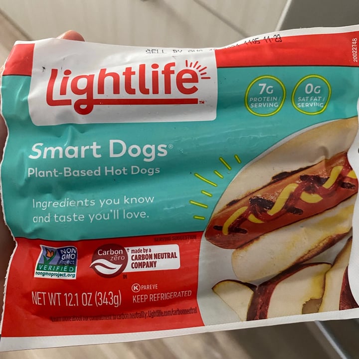 photo of Lightlife Hotdog shared by @megmully on  05 Jul 2021 - review