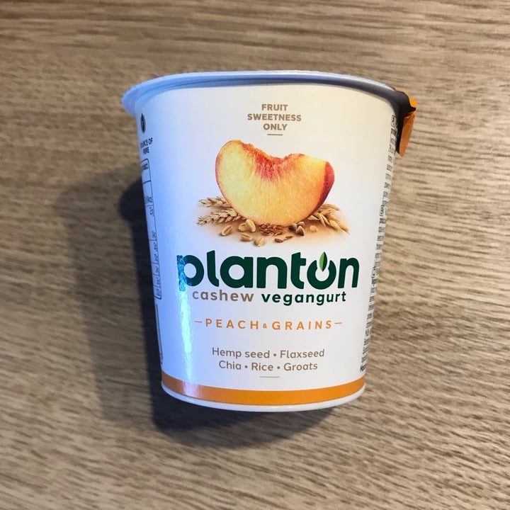 photo of Planton Cashew Vegangurt Peach & Grains shared by @auroradesign on  19 Aug 2022 - review