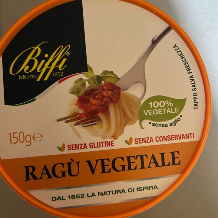 photo of Biffi Ragù vegetale shared by @francesca0607 on  11 Jun 2022 - review