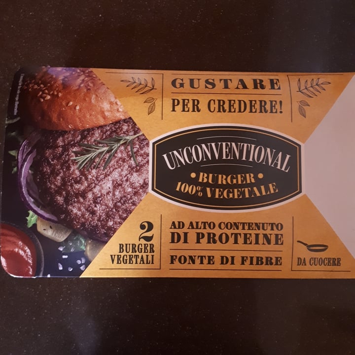 photo of Unconventional Burger Vegetale Classico - Classic Burger shared by @sonovel on  22 Jan 2022 - review