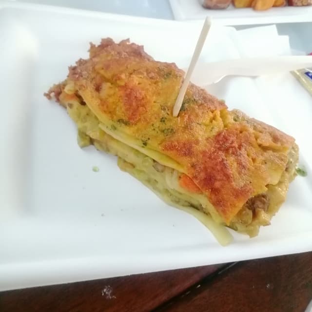 Foto do prato “Lasagne alle verdure”
