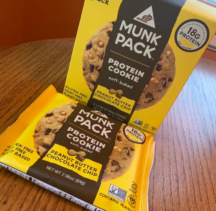 photo of Munk Pack Munk Pack Peanut Butter Chocolate Chip Protein Cookie shared by @stphsmth on  27 Aug 2019 - review