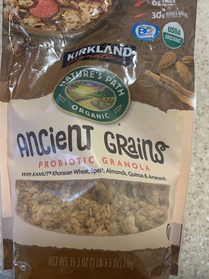 photo of Nature's Path Foods Ancient Grains shared by @vegankeegan on  21 Apr 2020 - review