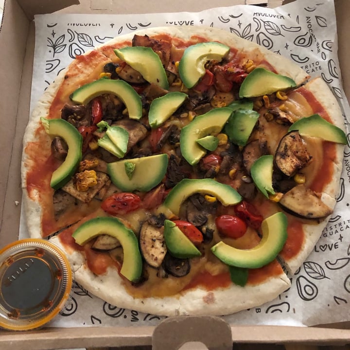 photo of Distrito Aguacate Pizza Vegana shared by @paolaminerva on  30 Jul 2021 - review