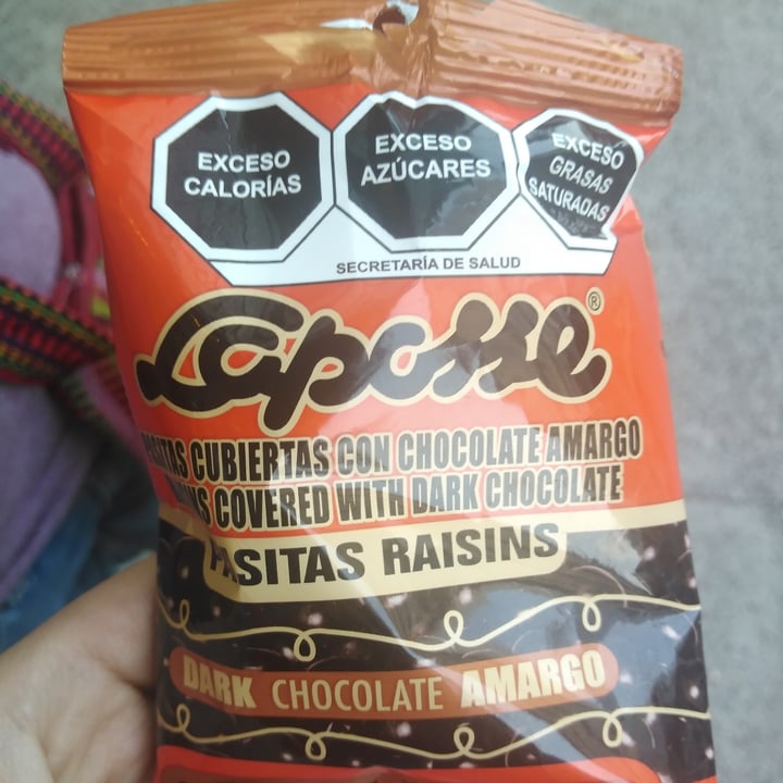 photo of Laposse Pasitas cubiertas con chocolate shared by @ambaru on  02 Mar 2022 - review