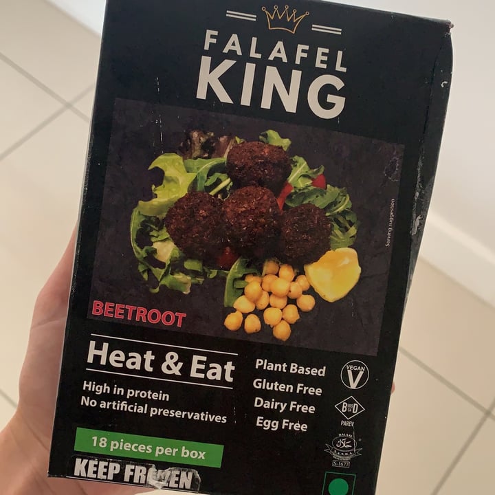 photo of Falafel King Beetroot Falafel shared by @jennaacatherine on  26 Jan 2021 - review