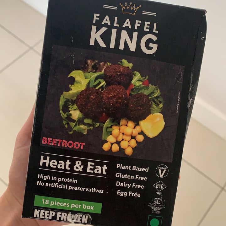 review photo of Falafel King Beetroot Falafel shared by @jennaacatherine on 26 Jan 2021 - review