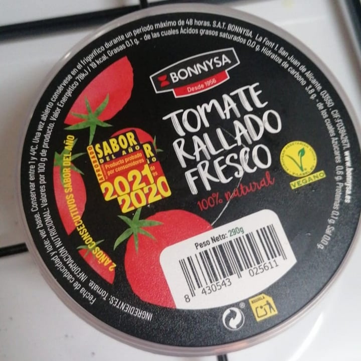 photo of Bonnysa Tomate rallado shared by @espevalle on  16 Jun 2021 - review