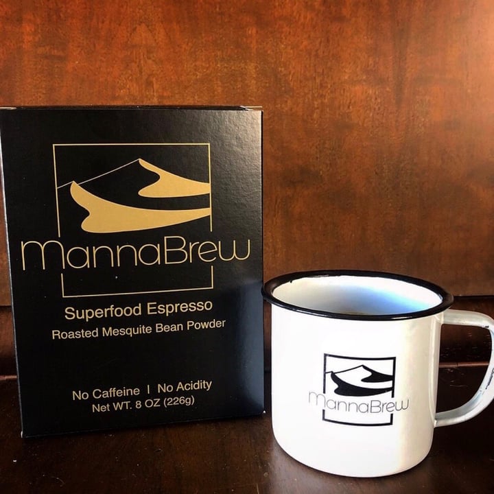 photo of MannaBrew Superfood Espresso shared by @capetownvegan on  30 Aug 2020 - review