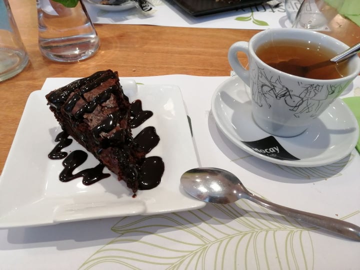 photo of PISTATXO Cocina Vegetariana Brownie de chocolate shared by @martarogata on  08 Mar 2020 - review