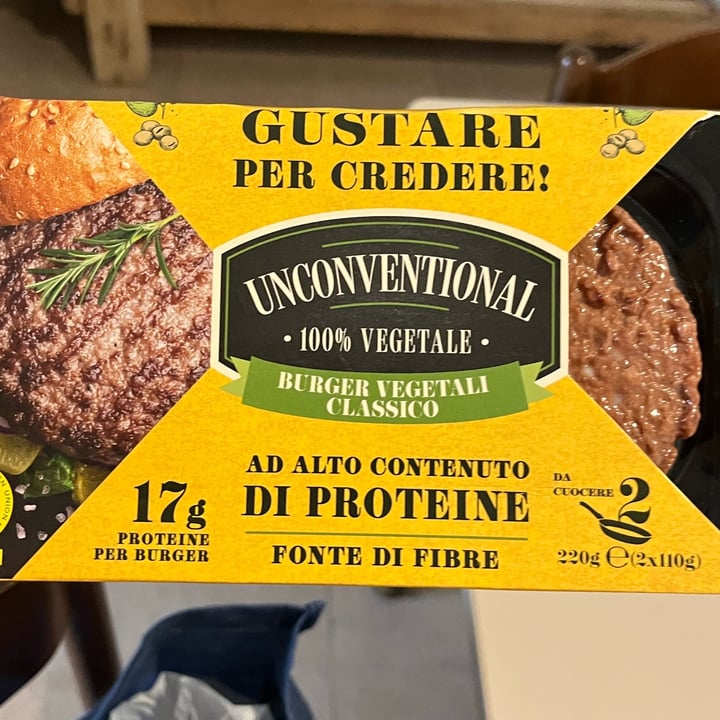 photo of Unconventional Burger Vegetale Classico - Classic Burger shared by @gloria04 on  21 Jun 2022 - review
