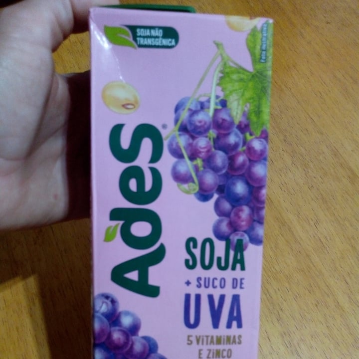 photo of Ades Ades Soja +Suco de Uva shared by @josywolfart on  20 Jul 2022 - review