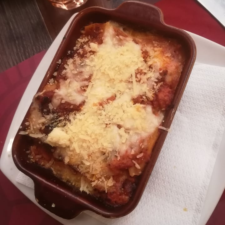 photo of Rifugio Romano Lasagna vegan shared by @obstinatevegangirl on  02 Jul 2021 - review