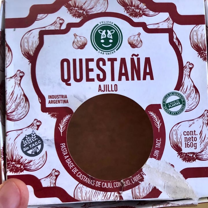 review photo of Felices Las Vacas Questaña Queso Vegano al Ajillo shared by @ireneines1 on 06 Feb 2021 - review