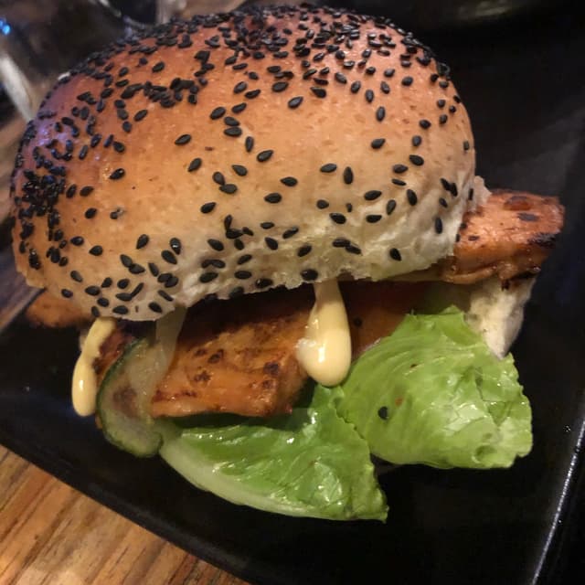 Foto do prato “The frontline worker burger”