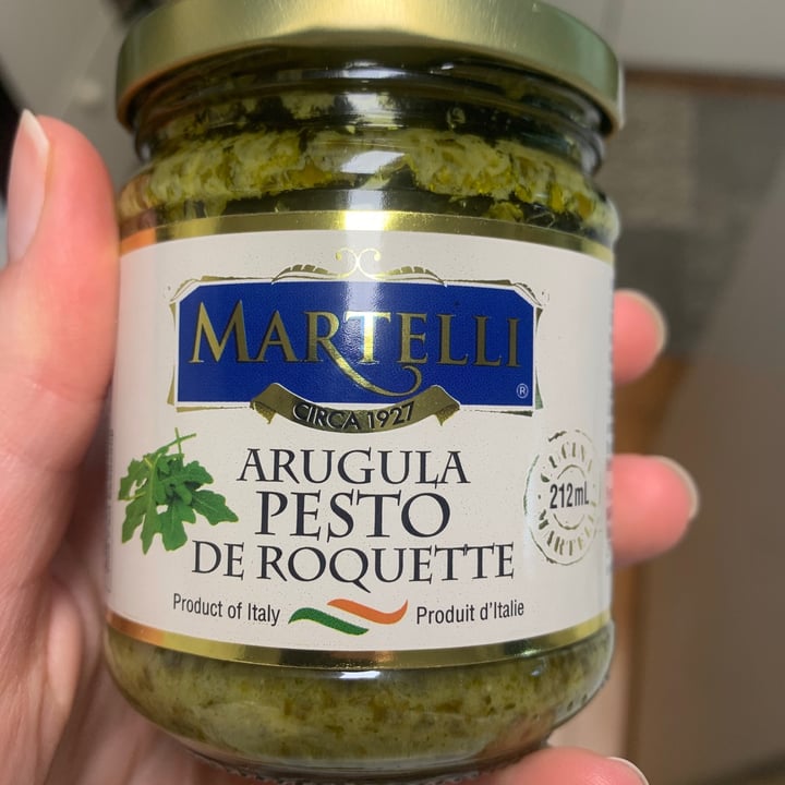 photo of Martelli Arugula Pesto shared by @madisonlepp on  31 May 2021 - review