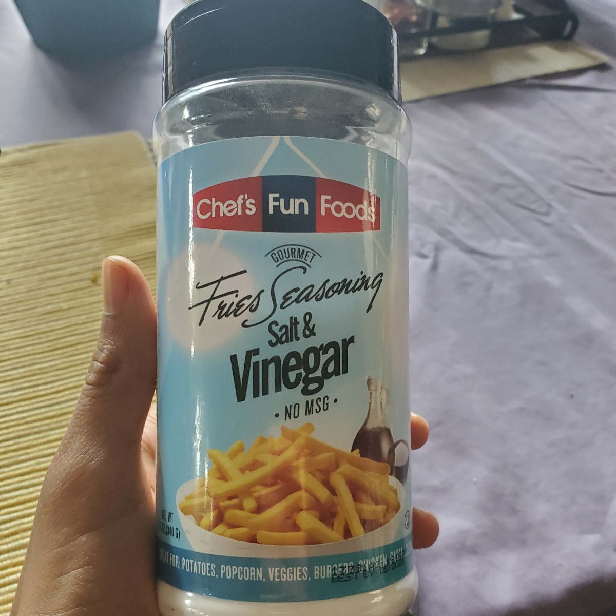 Chef's Fun Foods Salt and Vinegar seasoning Reviews