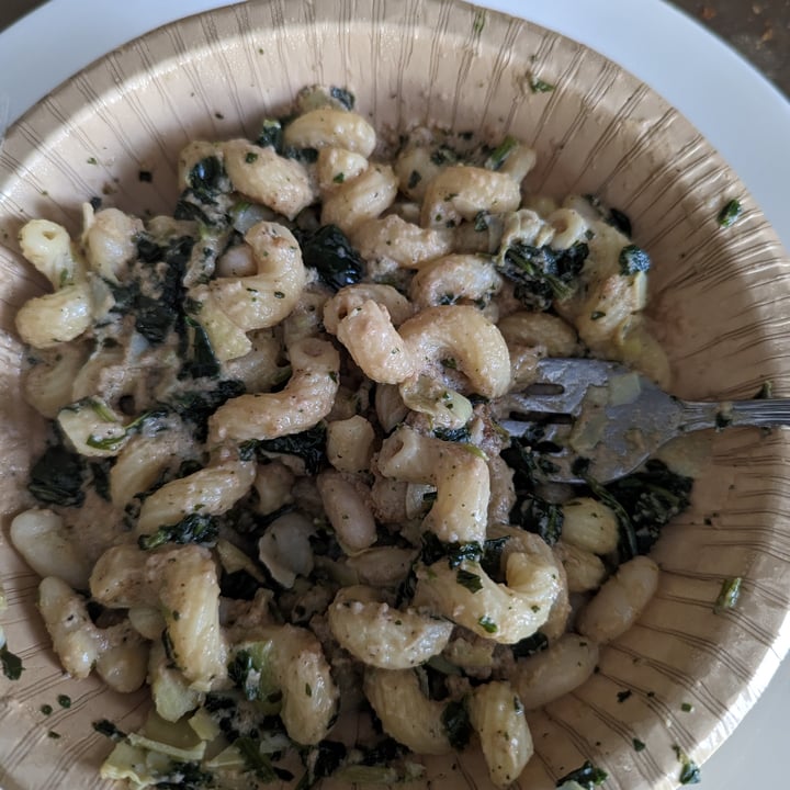 photo of Purple Carrot spinach artichoke cavatappi shared by @regimack on  16 Dec 2022 - review