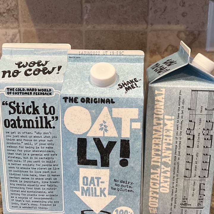 photo of Oatly Haver melk shared by @shealovestrees on  08 Apr 2022 - review